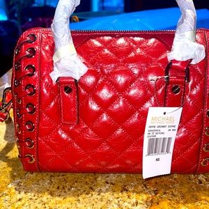 Michael Kors Sophie quilted leather satchel 🔥